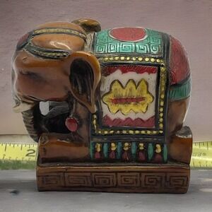 Rare Ancient India or Chinese Mughal Period Elephant Signature Stamp 2.25" x 2"